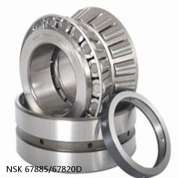 67885/67820D NSK Tapered Roller Bearings Double-row