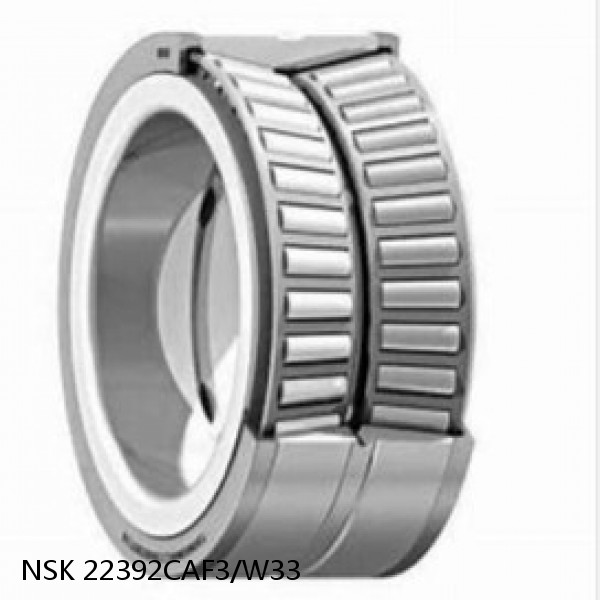 22392CAF3/W33 NSK Tapered Roller Bearings Double-row