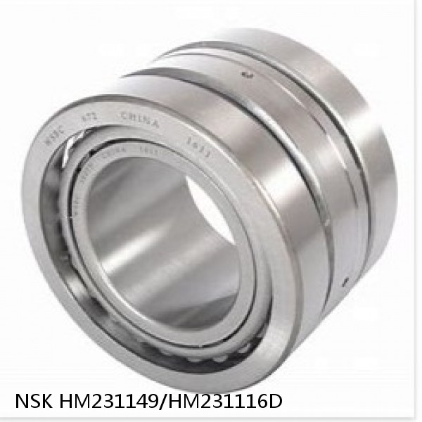 HM231149/HM231116D NSK Tapered Roller Bearings Double-row #1 small image