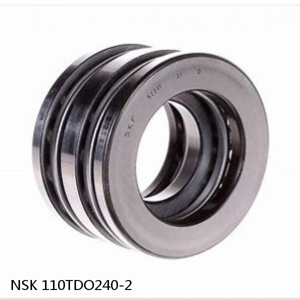 110TDO240-2 NSK Double Direction Thrust Bearings #1 image